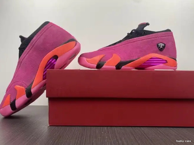 Cheap Husky Pink Retro DH4121-600 Jordan (W) 14 Low Shocking 0512